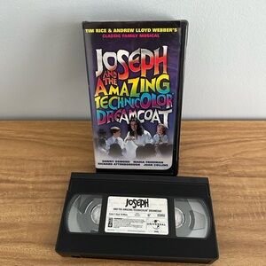 JOSEPH AND THE AMAZING TECHNICOLOR DREAMCOAT VHS TAPE  - 2000